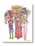 The Three Brown Women: Give Me Flowers