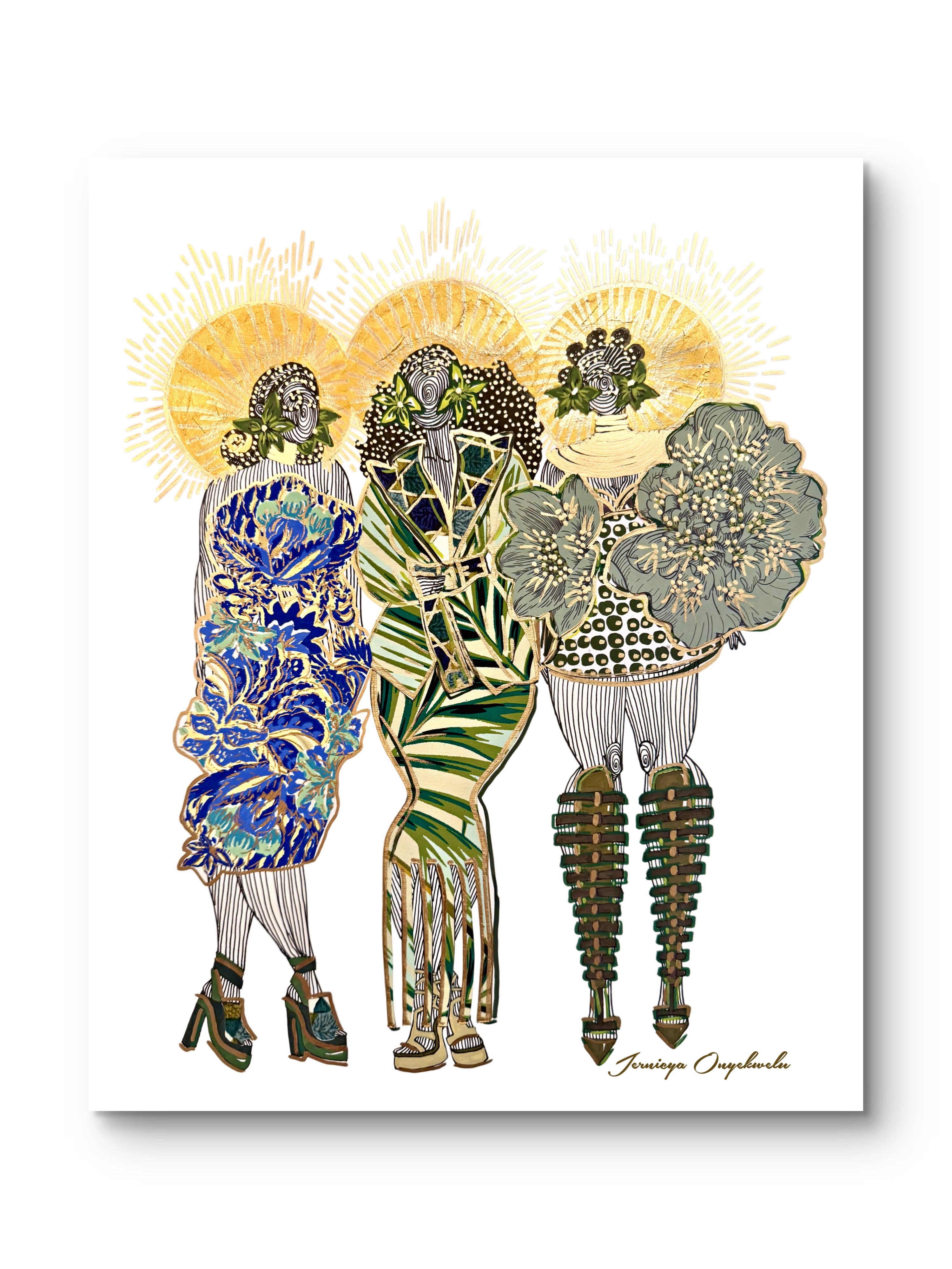 The Three Brown Women HALO: Green Tea