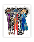 The Five Brown Women: On Target, On Point - Diptych 1