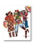 The Three Brown Women: BLOOMING OUTSIDE